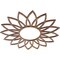 Ekena Millwork Daisy Wood Fretwork Pierced Ceiling Medallion, Walnut, 16"OD x 5 5/8"ID x 1/4"T CMWP16X16X0250DAWA - alternate 4